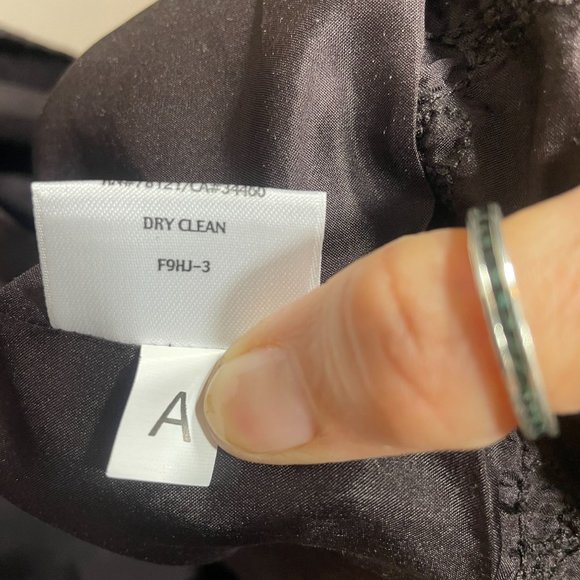 Eileen Fisher Silk Blazer Jacket Kimono Brown 3/4 Sleeve Textured Print, XL - Picture 7 of 9